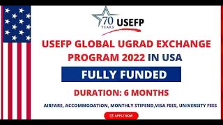 Global UGRAD 2022 Pakistan Exchange Program to USA |  Fully Funded