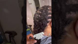 RETWIST DREADLOCKS #cameroonianyoutuber  #african #dreadlocks