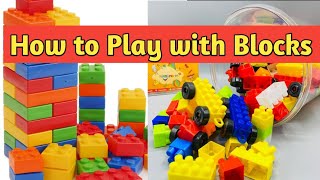 Abaan plays with Blocks | Play pretend #aflatoonabaan #cutebaby