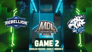 GAME 2 | REBELLION SINAI vs EVOS ICON - MDL ID S8