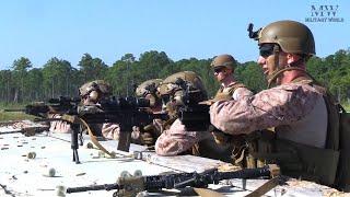 U.S. Marines Conduct Field Exercise at Camp Lejeune