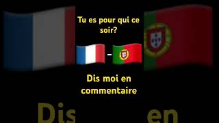 Moi je suis pour le Portugal #portugal#france#euro2024#foryou