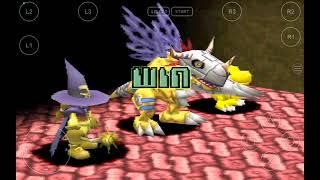 DIGIMON WORLD 2-PS1-USA-AKIRA'S DIGIMONS defeat BIRDRAMON and his DIGIMONS!