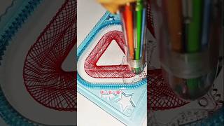 How many rotations did the pen make in total? ?? #Spirograph #satisfying #shorts