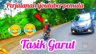 JALUR GARUT ~TASIKMALAYA.YOUTUBER PEMULA GAGAL CARI CONTENT KARENA HUJAN.