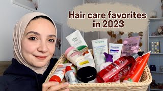 مفضلاتي من منتجات العناية بالشعر 2023||hair care favorites