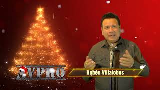 Rubén Villalobos presentando Video Navideño AVPRO 2022