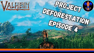 Project Deforestation: Episode 4; Trolls get even with Bull #twitch #gamercouple #valheim #project