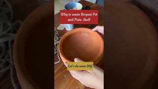 DIY with Biryani Pot and Pista Shell#diy #diycrafts #art #shorts #viral #shortviral #pistashellart