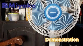 (My dream come true) 12" Miyako desk fan