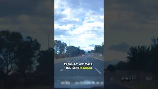 Entitled driver gets instant karma