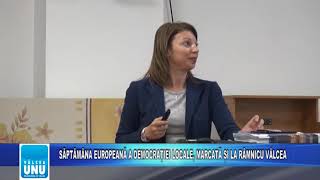 SĂPTĂMÂNA EUROPEANĂ A DEMOCRAȚIEI LOCALE, MARCATĂ ȘI LA RÂMNICU VÂLCEA