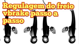 como trocar e regular o freio v-brake