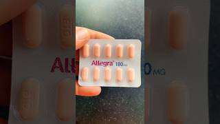 Allegra 180 Tablet #shorts #ytshorts #youtubeshorts