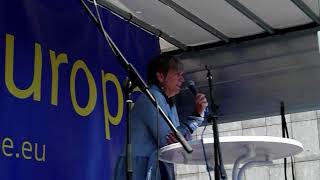 Pulse of Europe Köln 03.09.2017 Christine Merkel über die europäische Kulturpolitik