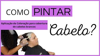 Como passar tinta no cabelo?