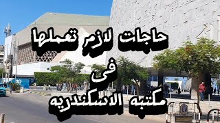 لازم تزورها قبل الدراسه جوله فى مكتبه الاسكندريه والقبه السماويه