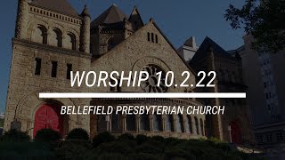 Worship Service 10/2/2022