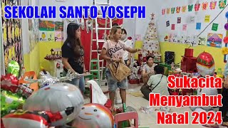 | SUKACITA MENYAMBUT NATAL 2024 DAN TAHUN BARU 2025 | KB-TK Santo Yoseph Metland Menteng Jakarta |