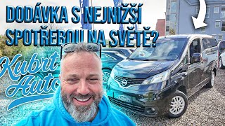 Nissan NV200, dodávka stejně  zpracovaná jako Lada Niva. To jsem ještě nevezl! A ani nikdy nepovezu.