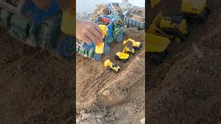 Excavator Tractor Loader Truk Mini Loader mini Super Truk Tayo Beko Tronton Pasir #shorts #short