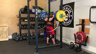 6/15/18 Squat 390x1@9 *test day*