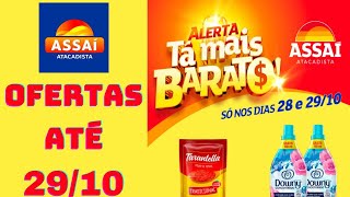 ASSAÍ ATACADISTA OFERTAS ATÉ 29/10/2024 FOLHETO ALERTA TÁ MAIS BARATO SP