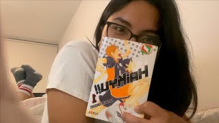 Soft asmr español - reading haikyu! -  💤