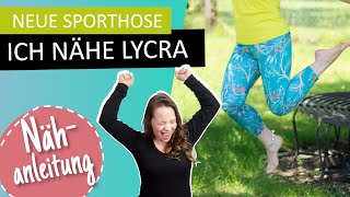 💥 DIY Lycra-Leggings: Nähe mit mir! 👖✂️