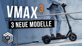 VMAX VX2 LT, ST & GT: Neue, starke E-Scooter Modelle (🔥15% Rabatt🔥)