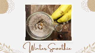 Warm Up with this Raw Vegan Apple Chai Smoothie Recipe for the Cosiest Winter Yet