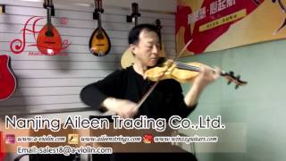 [Aileen Music] Nice Sound Carbon Fiber Electric Violin supplier