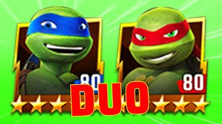 TMNT Legends Leonardo & Raphael Duo Team