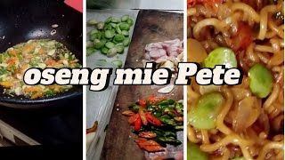 oseng mie campur pete