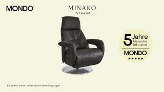 MONDO TV-Sessel Minako mit Herz-Waage-Position