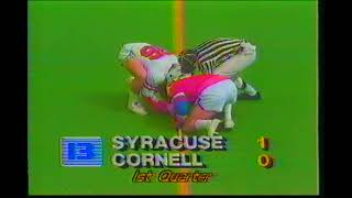 Syracuse vs. Cornell lacrosse 1986