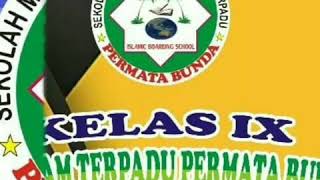 Wisuda Ghiffari kelas 9 SMPIT Permata Bunda