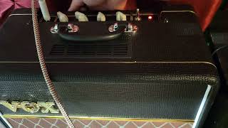 Vox AC4C1-12 with Alnico Blue and EHX tubes