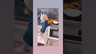 Toddler Kitchen Chair | Montessori Learning Stool | [Kids Educational- Helper-Tower]