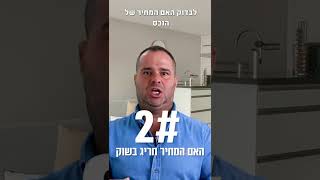 קניית דירה, רגע לפני שחותמים