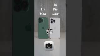 iPhone 13 Pro Max, 15 Pro Max Kamera Karsilastirmasi | Test #shorts