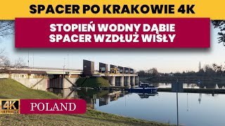 Spacer po Krakowie - Stopień wodny Dąbie - Spacer wzdłuż Wisły 🚶‍♂️🌊