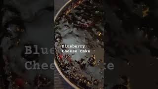 Most satisfying blueberry cheese cake #trend #viral #short #cake