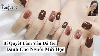 Học Nails Online Bài Loang Vân Cẩm Thạch, Siêu Nhanh, Đơn Giản