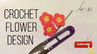 Crochet DIy flower 🌺🌺🌺