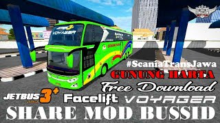 Share Mod Bussid UHD VOYAGER - Jetbus 3+ Ultra High Deck Voyager