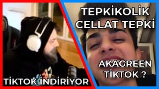 Elraenn - Tepkikolik Cellat36 Tepki İzliyor ve Yorumluyor, Akagreen'in Tiktok hesabına bakıyor !