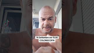 14 Settembre ore 15.00 - COLONSCOPIA