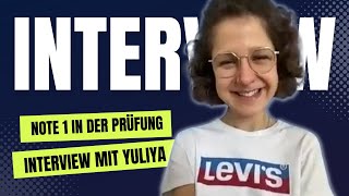 Prüfung gerockt mit Note 1 - Interview mit Yuliya (Kauffrau für Büromanagement)⭐ GripsCoachTV