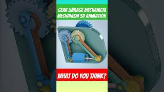 Understanding Gear Linkage Systems | 3D Design Animation #Short